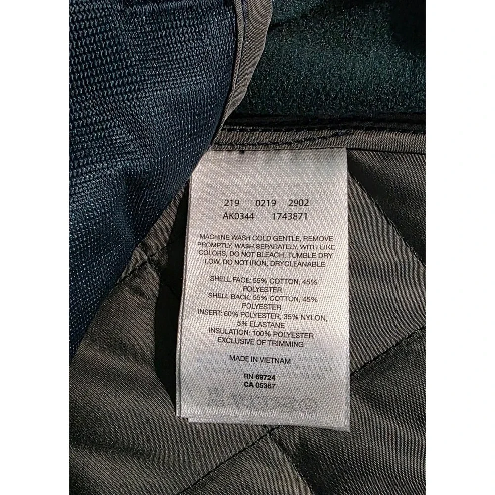 Columbia Womens Teal Blue Quilted Snap Front Jacket Small - Picture 5 of 6